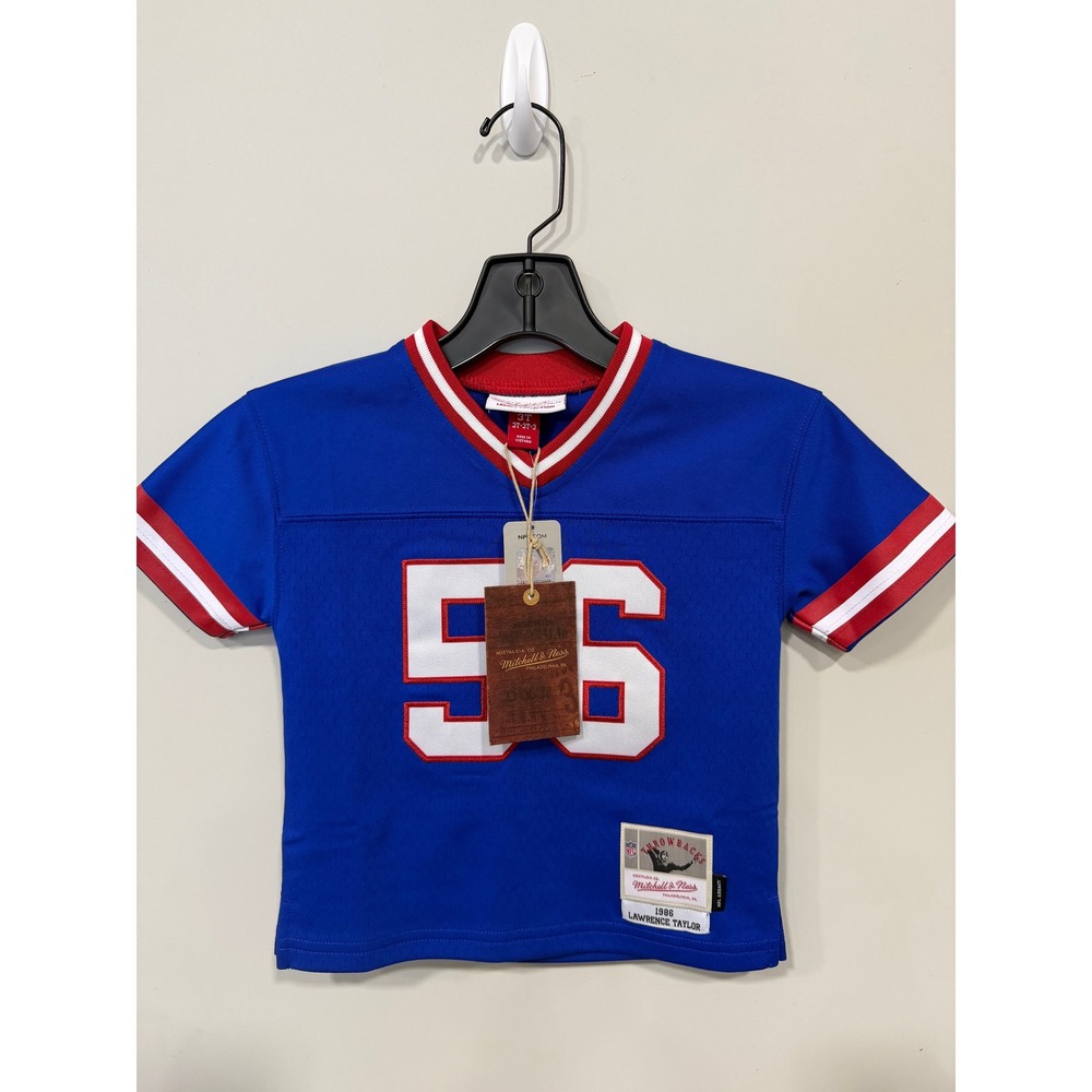 Mitchell & Ness NY Giants Lawrence Taylor #56 1986 Throwback Jersey 3T NWT